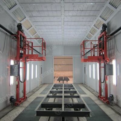 Optimize Coating Processes With Floor Rail Coating Line For Auto Parts