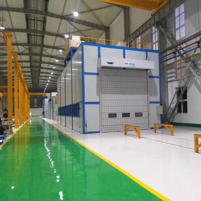 Flawless Protection Specialized Overhead Conveyor Powder Coating Conveyor For Intricate Products