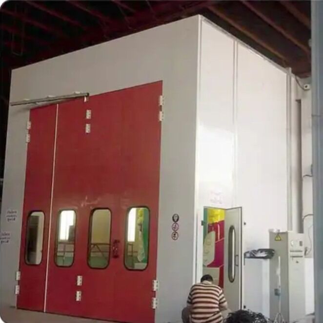 Customizable Electronic Control Indoor Paint Booth High Power Capacity Indoor Paint Booth