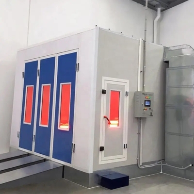 30kW de duración para vehículos comerciales de pintura de cabina de pintura blanca de cabina de recubrimiento calefacción eléctrica