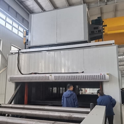 Línea de recubrimiento automática de rodillos de pintura de pulverización de la capa de pulverización de la pintura de rociado Gestión integrada del calor