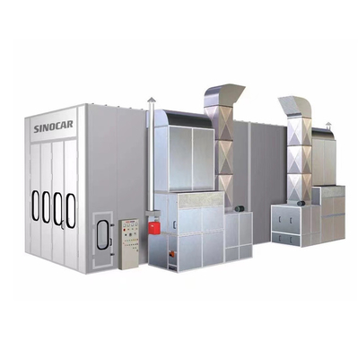Sistema de calefacción de color opcional Contenedor Spray Booth Industrial Custom Paint Booth