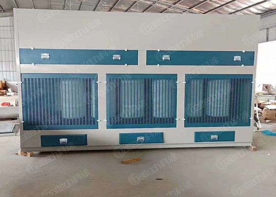 Filtro de agua industrial de la cabina de rociado con sistema de filtración de alta capacidad