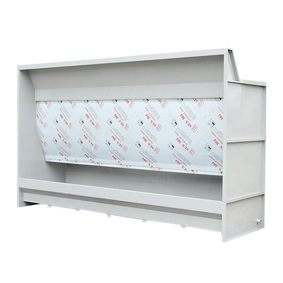 Cabina de pulverización de cortinas de agua superior para entornos de pintura más limpios y saludables