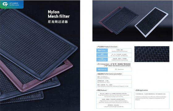 Filtro de niebla de aceite de alta eficiencia de acero inoxidable personalizable para uso industrial