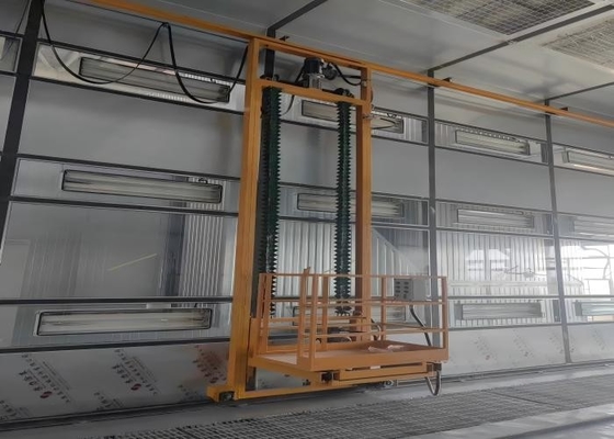 Sistemas eléctricos de pintura por pulverización y secado para el mantenimiento de autobuses de gran tamaño/servicio pesado