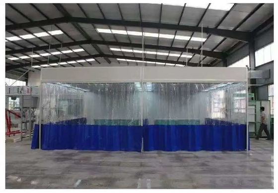 Control de pantalla táctil PLC Estación avanzada de preparación de pintura con sistema de filtración doble