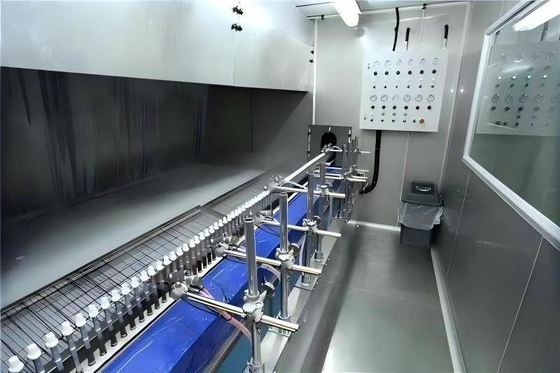 Mejorar eficazmente la eficiencia de la producción, la línea de pintura inteligente automática eficiente de pulverización