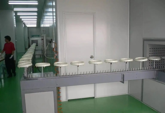 Nueva máquina dura automática de línea de pintura de pulverización de revestimiento UV con componentes de motor-núcleo de bomba PLC incluidos
