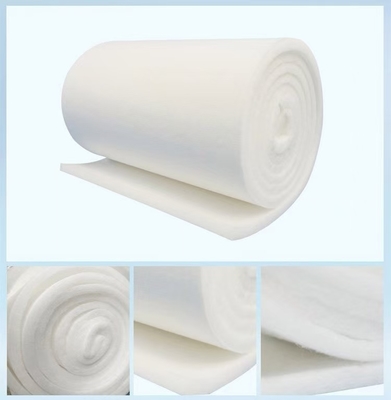 Filtro de algodón de fibra de vidrio confiable adecuado para salas de pintura por pulverización de alta exposición