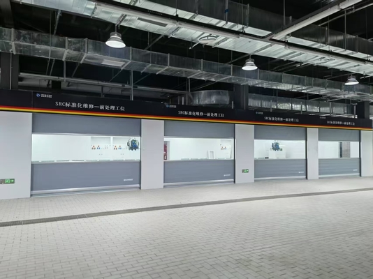 Sala de molienda con sistema de calefacción de quemadores de gas diesel eléctricos cabinas de rociado sala de lijación de automóviles sala de preparación de automóviles