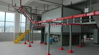 Actualice su acabado automatizado con nuestra línea de recubrimiento industrial de alta eficiencia